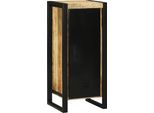 Syfax™ Mobile Da Bagno Marrone 40 X 35 X 90 Cm Legno Di Mango Massello