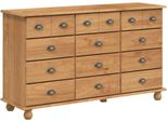 Syfax™ Cassettiera Askim Marrone 79 X 40 X 133,5 Cm Pino Massello