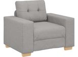 Syfax™ Divano Sedia Grigio Nuvola 100X78X80 Cm In Tessuto