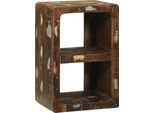 Syfax™ Mobile Tv Multicolore Legno Massello Di Recupero