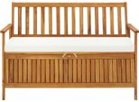 Syfax™ Cassapanca Da Giardino In Legno Massello Di Acacia 120X63X84 Cm