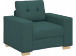 Syfax™ Divano Sedia Verde Scuro 100X78X80 Cm In Tessuto