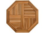 Syfax™ Piano Per Tavolo 50X50X2,5 Cm Ottagonale Legno Massello Teak