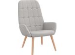 Syfax™ Sedia Relax Grigio Nuvola In Tessuto