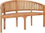 Syfax™ Panchina A Banana 151 Cm In Legno Massello Di Teak