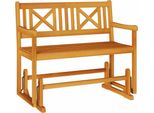 Syfax™ Panchina Dondolo Marrone 110 X 59 X 97 Cm