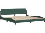 Syfax™ Giroletto Dover Verde Scuro 200X200 Cm In Velluto