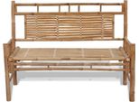 Syfax™ Panca Da Giardino 120 Cm In Bambù