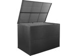 Syfax™ Baule Da Giardino Nero 150X100X100 Cm In Polyrattan