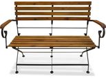 Syfax™ Panchina Da Giardino Pieghevole 112 Cm Legno Massello Di Acacia