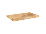 Syfax™ Piano Per Tavolo 60X30X2,5 Cm Rettangolare Legno Massello Mango