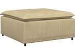 Syfax™ Modulo Poggiapiedi Divano Modulare Verde Grigio 100X100X48 Cm