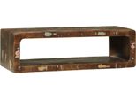 Syfax™ Mobile Tv 80 X 30 X 25 Cm Legno Massello Di Recupero