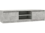 Syfax™ Mobile Porta Tv Grigio Cemento 140X40X35,5 Cm Legno Multistrato