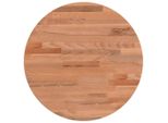Syfax™ Piano Per Tavolo Ø40X1,5 Cm Rotondo In Legno Massello Di Faggio