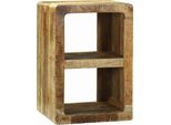 Syfax™ Mobile Tv Marrone 36 X 30 X 54 Cm Legno Massello Di Mango