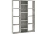 Syfax™ Libreria/Divisorio Grigio Cemento 100X24X140 Cm In Multistrato