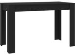 Syfax™ Tavolo Da Pranzo Nero 120X60X76 Cm In Legno Multistrato