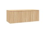 Syfax™ Mobile Porta Tv Rovere Sonoma 80X34X30 Cm Legno Multistrato
