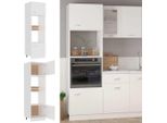 Syfax™ Armadio Per Microonde “Lyon” Bianco 60X57X207 Cm