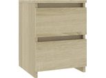 Syfax™ Comodino Rovere Sonoma 30X30X40 Cm In Legno Multistrato