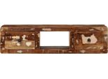Syfax™ Mobile Tv A Parete 100X32X25 Cm In Legno Massello Di Recupero