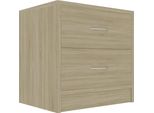 Syfax™ Comodino Rovere Sonoma 40X30X40 Cm In Legno Multistrato