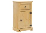 Syfax™ Mobile Da Bagno 45X33X80 Cm In Legno Massello Di Pino