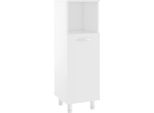Syfax™ Armadio Da Bagno Bianco 30X30X95 Cm In Legno Multistrato