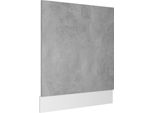 Syfax™ Pannello Lavastoviglie “Lyon” Grigio Cemento 59,5X3X67 Cm
