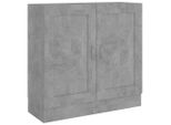 Syfax™ Libreria Grigio Cemento 82,5X30,5X80 Cm In Legno Multistrato