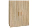 Syfax™ Armadietto Pensile A Parete Rovere Sonoma 69,5X34X90 Cm