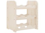 Syfax™ Portavini 33X25X37 Cm In Legno Massello Di Pino