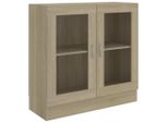 Syfax™ Vetrina Rovere Sonoma 82,5X30,5X80 Cm In Legno Multistrato