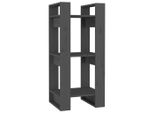 Syfax™ Libreria/Divisorio Grigio 41X35X91 Cm In Legno Massello Di Pino
