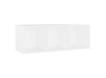 Syfax™ Mobile Porta Tv Bianco 107X35X37 Cm In Legno Multistrato