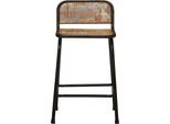 Syfax™ Sgabelli Da Bar 2 Pz 46X35,5X70 Cm Legno Massello Di Recupero