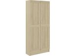 Syfax™ Libreria Rovere Sonoma 82,5X30,5X185,5 Cm In Legno Multistrato