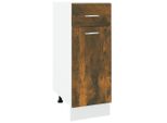Syfax™ Mobile Con Cassetto “Lyon” Rovere Fumo 30X46X81,5 Cm
