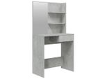 Syfax™ Toeletta Con Specchio Grigio Cemento 74,5X40X141 Cm