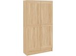 Syfax™ Libreria Rovere Sonoma 82,5X30,5X150 Cm In Legno Multistrato