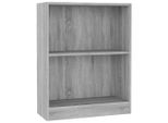 Syfax™ Libreria Grigio Sonoma 60X24X76 Cm In Legno Multistrato