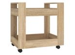 Syfax™ Carrello Scrivania Rovere Sonoma 60X45X60 Cm Legno Multistrato