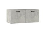 Syfax™ Mobile A Parete Grigio Cemento 80X36,5X35 Cm Legno Multistrato