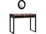 Syfax™ Tavolo Da Trucco Multicolore Legno Massello Di Recupero