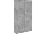 Syfax™ Libreria Grigio Cemento 82,5X30,5X150 Cm In Legno Multistrato