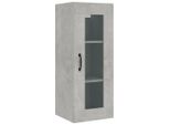 Syfax™ Armadietto Pensile A Parete Grigio Cemento 34,5X34X90 Cm
