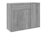 Syfax™ Credenza Grigio Sonoma 88X30X70 Cm In Legno Ingegnerizzato