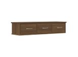 Syfax™ Armadietto Parete Rovere Marrone 88X26X18,5Cm Legno Multistrato