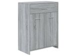 Syfax™ Armadietto Bagno Grigio Sonoma 60X33X80 Cm In Legno Tecnico